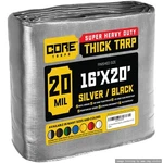 Core Tarps Extreme Heavy Duty 20 Mil Tarp Cover Waterproof Uv Resistant Rip. Fixed Price $125.27.