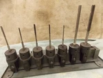 Sunnen Bl4 Bl5 Bl6 Bl12 Keyway Honing Mandrel Adaptor Wedge Rack Pan Set Of 7. Fixed Price $289.90.