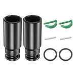 Harfington 2pcs 6 Point Deep Impact Socket 1/2" Drive 23mm Metric. Fixed Price $23.99.