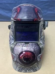 Lincoln Electric Auto-darkening Welding Helmet Graphic Design Variable Shade. Fixed Price $119.99.
