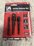 Ares 70000-3-inch Impact Grade Socket Adapter Set New. Fixed Price $9.50.