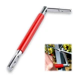 Groword T-post Clips Tool 2025 New, Fixing Fence Clip And Wire Steel Red One. Fixed Price $24.08.