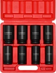 Casoman 8 Pieces 3/4-inch Drive Deep Impact Socket Set, Cr-mo, Metric, 6-point,. Fixed Price $47.83.