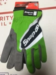 Snap-on Large Green Work Gloves. Touch Screen Compatible.. Fixed Price $53.00.