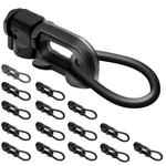 16pack L Track Double Stud Tie Down Fitting With Pear Link Black, Tie.... Fixed Price $55.00.