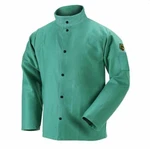 New Revco Black Stallion F9-30c 9oz. 30" Cotton Fr Green Welding Jacket S-5xl. Fixed Price $32.50.