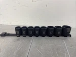 Sunex 20mm To 30mm 1/2 Drive Impact Socket Set 8 Sockets. Fixed Price $36.00.