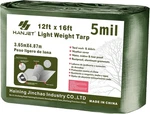 12' X 16' Tarp 5-mil Thick Camping Tent Rain Tarps 12x16 Ft, 5 Mil Army Green. Fixed Price $29.79.