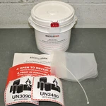 Recyclepak Battery Recycling Kit Supply-093, Dry Cell, 1/2 Gallon Pail, 15 Lbs. Fixed Price $69.95.