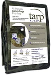 Kotap Tcm-0608 Camouflage All Purpose 7-mil Poly Tarp, 6 X 8 Ft, Green/black. Fixed Price $24.99.