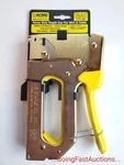 Manual Heavy Duty Acme 25ac Staple Gun Broadband Wire Cable Coax Cat5 + Rg6 1/4". Fixed Price $59.99.