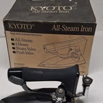 Kyoto Vpr-500 All-steam Steam Iron, Stainless Steel, 2 Hoses, Valve. Fixed Price $120.00.