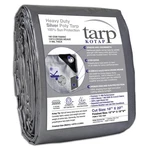 Heavy Duty Silver Tarp 16 X 20 Ft 11 Mil Thick All Weather Protection. Fixed Price $82.09.