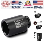 High-performance 6-point 1/2-inch Drive Socket - Chrome Moly, Laser Etched Size. Fixed Price $15.96.