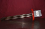 Glo-quartz Fh3t-4420t1e3x 4000w 480v Titanium 20" L 7.5" Flange Immersion Heater. Fixed Price $405.00.