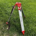 Cst Berger Heavy Duty Aluminum Tripod For Survey Transit Laser Orange Accents. Fixed Price $89.90.