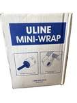 Uline Mini-wrap S-4208 - 80 Gauge, 3" X 1,000' 18 Rolls/case Msrp $73. Fixed Price $59.99.