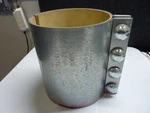 Morris 6-4c Pipe Coupling 168.3mmod Compression Clamp Galvanized Steel(31913). Fixed Price $49.99.