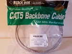 Black Box Eyn556ms-0005 Cat5 Backbone Patch Cable Straight Pinned 100mhz 5ft. Fixed Price $10.97.