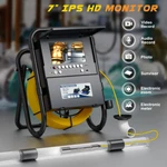7"sewer Pipe Inspection Camera With Dvr+meter Counter+17mm Endoscope 30m. Fixed Price $456.51.
