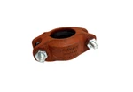 Rigidlite 1-1/2" Fig 7400 Red Grooved Coupling 48.3mm Pipe Fitting. Fixed Price $26.99.