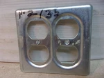 Eaton S232 Galvanized Cover Plate *free Shipping*. Fixed Price $9.99.
