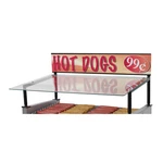 Star 50sg-g Grill-max Hot Dog Roller Grill Glass Canopy Sneeze Guard. Fixed Price $1089.00.