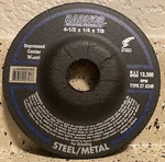 Lot Of 4 Radnor 64000703 Depressed Center Grinding Wheel 4-1/2" X 1/4" 7/8". Fixed Price $9.59.