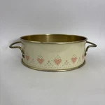 Corning Ware Forever Yours Metal Base Holder For Pyrex Pink Hearts 2qt Casserole. Fixed Price $18.04.