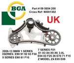 Bga (uk) Oil Pump Chain Kit Timing Lower Bmw 3.5,x1,3,4,5,6, Hybrids 6pcs. Fixed Price $150.00.