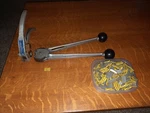 A.j. Gerrard Strapbinder Tools #1901-1 Tensioner, Acme 3/8" #904 Crimper, Clips. Fixed Price $79.00.
