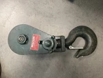 Snatch Block Skookum 6 Inch Sheave 12 Ton Rated 9/16" Wire Rope, Model 62 Unused. Fixed Price $200.00.