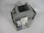 Hammond 1485ctq Steel Grey 4x4" Tee Wireway Fitting W/1485ch Kit Nop. Fixed Price $121.19.
