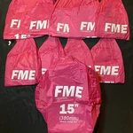 Ty-flot Fme 15" (380mm) X 6" Deep Pipe Cover Pink 120618pkpe - Lot Of 10. Fixed Price $126.64.