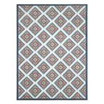 Brooks Retro Red/multicolor 8 Ft. X 10 Geometric Indoor/outdoor Patio Area R. Fixed Price $137.89.