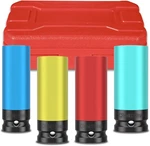 1/2 Drive Impact Soet Set, Metric Shallow & Deep Sizes, 6 Point, Cr-mo. Fixed Price $111.98.