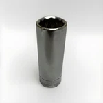 17 Mm 3/8" Drive 12 Point Metric Deep Chrome Socket 8437. Fixed Price $8.00.