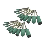 Luo Ke 20 Pcs Rubber Polishing Bits, 1/8'' Shank Buffing Tools.... Fixed Price $14.58.