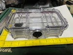 Seahorse 56 Portable Waterproof Hard Protective Micro Case Only Clear. Fixed Price $21.00.