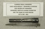 Sunnen Lot Sm-46a - Ak20-869ub Mandrel & Wedge See Photo For More Information. Fixed Price $29.00.