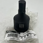 Sunex 560719, 19mm, Hex Driver Impact Socket, 1" Drive. Fixed Price $24.99.