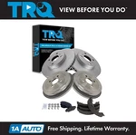 Trq Front & Rear Brake Pad Rotor,shoe Drum Kit Fits 2007-2018 Toyota Yaris. Fixed Price $174.95.