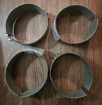 (4) New Plastic Process Ppe M-68754 Band Heater 240/480v 2325w, 7-1/2 X 3 Wide. Fixed Price $140.00.