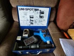 H & S Autoshot Uni Spotter 3540 Dent Puller Kit With Extra Tips Several Studs. Fixed Price $190.00.