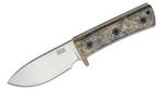 Adk Keene Valley Hunter Fixed Blade Knife Flat Ground W Sheath. Fixed Price $110.00.