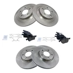 Trq Bka11754 Disc Brake Kit For Mazda 5 2007-2015 Front Rear 15271565. Fixed Price $207.52.
