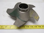 Flowserve 8 1/2" Pump Impeller Stainless Steel 5 Vane. Fixed Price $242.99.