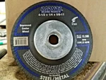 20x Radnor 4-1/2"x1/4"x5/8"-11 Depressed Center Grinding Wheel 64000702 Type 27. Fixed Price $44.99.