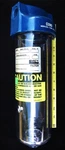 Filter Housing Cuno Clear/blue Cap, 3/4" - 14 Npt For 10" Filters, New, Usa Made. Fixed Price $20.00.