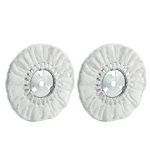 10" Soft Airway Buffing Wheel White Flannel / 5/8'' Arbor Hole/finish Polish.... Fixed Price $31.18.